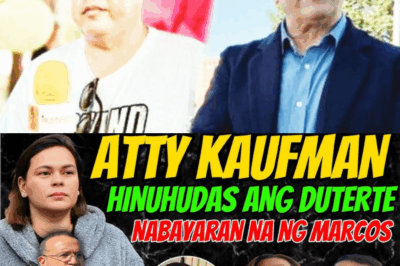 “Tumahimik ako hindi dahil mahina ako… kundi dahil alam kong darating ang araw na iyon.” — Bise Presidente Sara, sa wakas ay nagsalita upang ilantad sina KAUFMAN AT ROQUE BILANG MGA HUDYO❓️