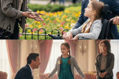 The Homeless “Witch Girl” Who Healed a Billionaire’s Crippled Daughter — and the Miracle That Shook a Nation